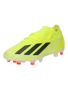 ADIDAS PERFORMANCE Футболни обувки 'X Crazyfast Pro' неоново жълто / черно / бяло