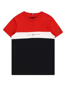 TOMMY HILFIGER Тениска 'ESSENTIAL' морскосиньо / червено / бяло