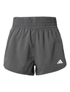 ADIDAS PERFORMANCE Спортен панталон 'PACER WVN HIGH 3"' графитено сиво / бяло