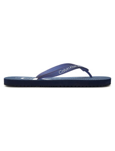 Джапанки Calvin Klein Jeans Beach Sandal Glossy YM0YM00952 Peacot/Dusk Blue 0G7