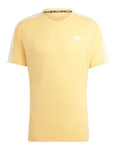ADIDAS PERFORMANCE Функционална тениска 'Own the Run' жълто / бяло