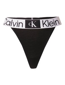 Calvin Klein Underwear Стринг черно / бяло