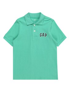 GAP Тениска светлозелено / черно / бяло