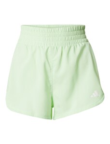 ADIDAS PERFORMANCE Спортен панталон 'PACER' пастелно зелено / бяло