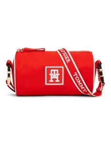 TOMMY HILFIGER Чанта с презрамки червено / бяло