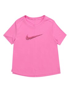 NIKE Функционална тениска 'ONE' розово / черно