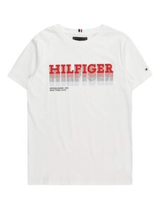 TOMMY HILFIGER Тениска синьо / червено / черно / бяло