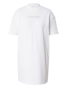 Calvin Klein Рокля сиво / бяло