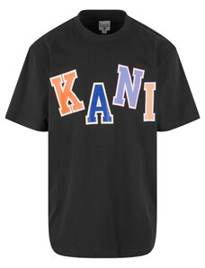 Karl Kani Тениска синьо / оранжево / черно / бяло