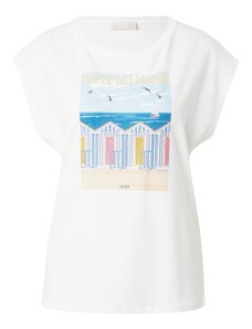 Liu Jo Тениска 'FORTE DEI MARMI' синьо / светлосиньо / розово / бяло