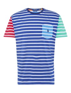 Polo Ralph Lauren Тениска синьо / тюркоазен / червено / бяло