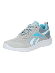 Reebok Спортни обувки 'Rush Runner 5' неоново синьо / сиво / бяло