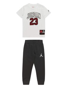 Jordan Облекло за бягане бургундово червено / черно / бяло