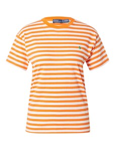 Polo Ralph Lauren Тениска ябълка / оранжево / бяло