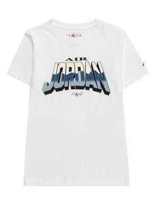 Jordan Тениска 'WORLD' тъмносиньо / пастелно жълто / черно / бяло