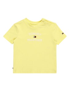 TOMMY HILFIGER Тениска нейви синьо / жълто / червено / бяло