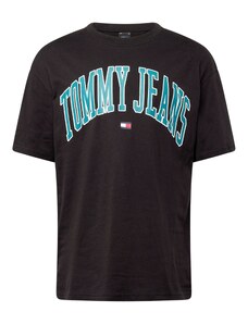 Tommy Jeans Тениска 'Varsity' нейви синьо / светлосиньо / черно / бяло