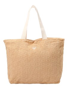 ROXY Чанта тип "Shopper" 'TEQUILA' екрю / цвят "пясък" / бяло