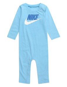 Nike Sportswear Бебешки гащеризони/боди синьо / неоново синьо / бяло