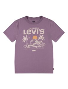 LEVI'S  Тениска светлобежово / лилав / оранжево / червено