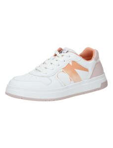 Calvin Klein Jeans Спортни обувки оранжево / пепел от рози / бяло