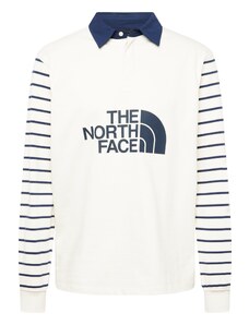 THE NORTH FACE Тениска нейви синьо / бяло