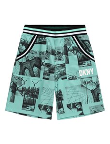 DKNY Панталон мента / черно / бяло