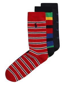 Polo Ralph Lauren Къси чорапи 'AMERICAN' синьо / червено / черно / бяло