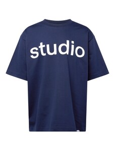 SEIDENSTICKER Тениска 'Studio' тъмносиньо / бяло