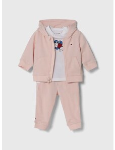 Комплект за бебета Tommy Hilfiger в розово