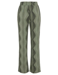 LASCANA Панталон пижама маслина / тъмнозелено