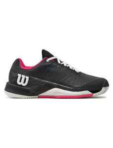 Обувки Wilson Rush Pro 4.0 W Clay WRS332140 Black/Hotpink/White