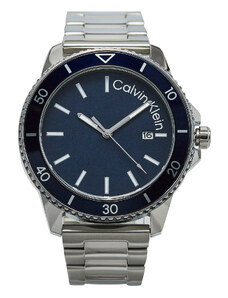 Часовник Calvin Klein Aqueous 25200385 Silver/Navy