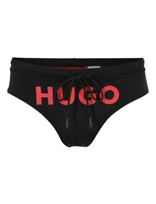 HUGO Бански къси панталонки 'LAGUNA' червено / черно