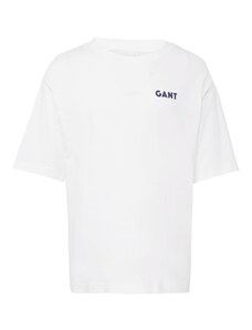 GANT Тениска морскосиньо / бяло