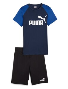 PUMA Облекло за трениране синьо / морскосиньо / черно / бяло