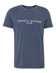 TOMMY HILFIGER Тениска нейви синьо / сапфирено синьо / червено / бяло