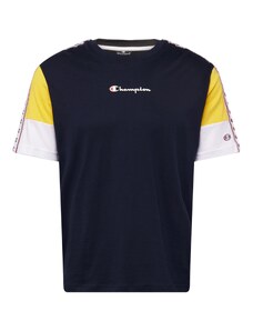 Champion Authentic Athletic Apparel Тениска морскосиньо / жълто / червено / бяло