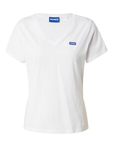 HUGO Тениска 'Classic' синьо / бяло