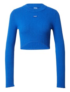 HUGO Пуловер 'Succorie_B' синьо