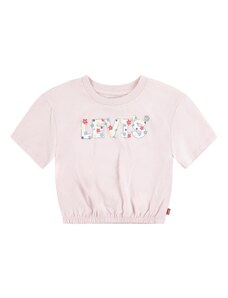LEVI'S  Тениска 'MEET AND GREET' нейви синьо / пастелно розово / червено / бяло