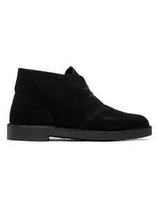Зимни обувки Clarks Bushacre 3 261635277 Black Suede