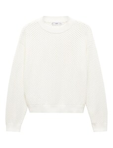 MANGO Пуловер 'PAOLA' естествено бяло