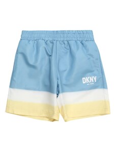 DKNY Шорти за плуване небесносиньо / светложълто / бяло