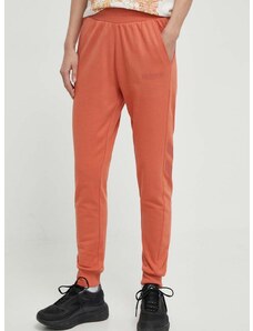 Спортен панталон Hummel hmlLEGACY WOMAN TAPERED PANTS в оранжево с принт