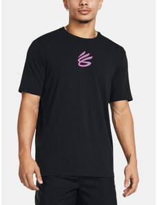 Under Armour Curry Girl Dad Tee-BLK T-Shirt - Men's