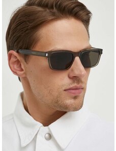 Слънчеви очила Saint Laurent в сиво