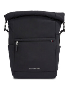 Раница Tommy Hilfiger Th Signature Rolltop Backpack AM0AM12221 Black BDS