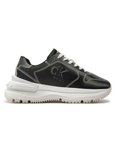 Сникърси Calvin Klein Jeans Chunky Runner Low V Mg Dc YW0YW01424 Metallic Silver/Bright White 0I0
