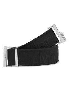 Дамски колан Calvin Klein Gracie Logo Jacquard Belt 3.0 K60K611922 Ck Black